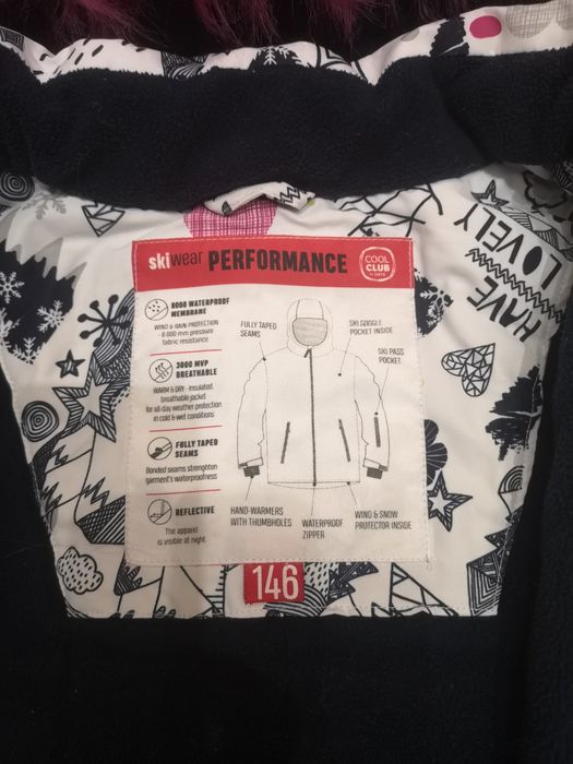 Kurtka narciarcarska Smyk 146 cm