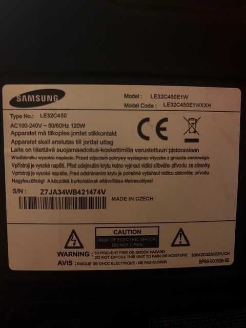 Telewizor SAMSUNG 32'