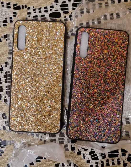 Nowe brokatowe etui do Samsung A50