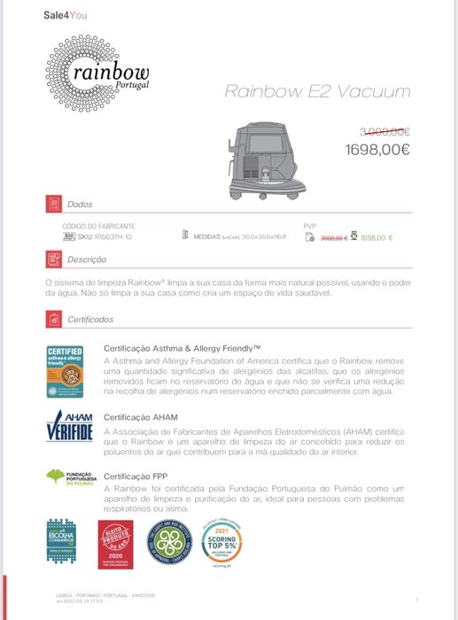 Rainbow Modelo Illuminate