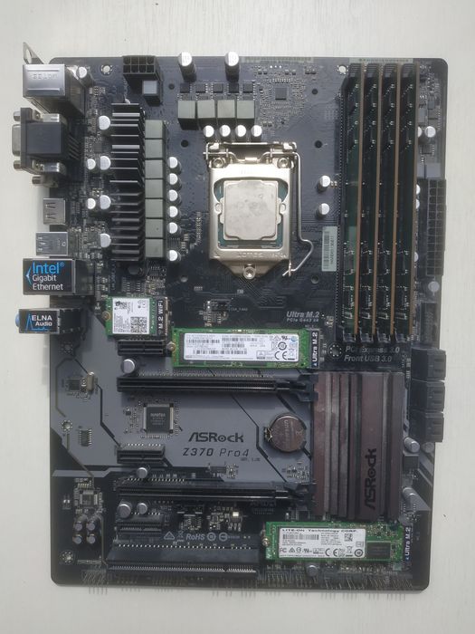asrock z370 - купить комплектующие для ПК - Цена на OLX.ua