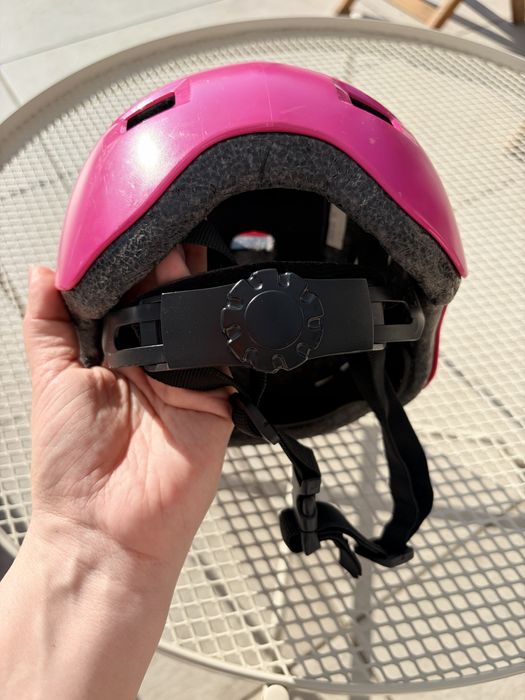 Oxelo Decathlon kask rożowy XS