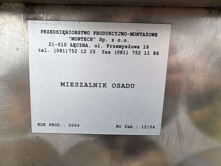mieszalnik nierdzewny