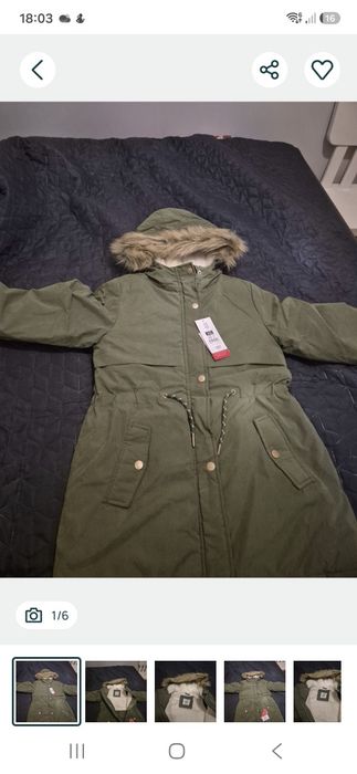 Kurtka parka Cool Club NOWA r. 146