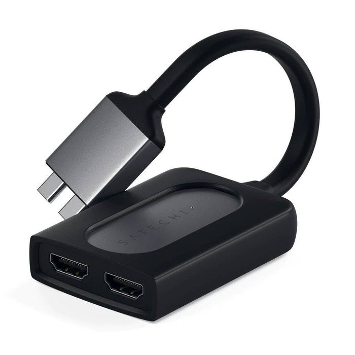 Satechi DUAL USB C DUAL HDMI para MacOS