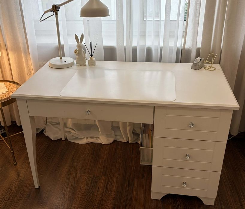 Biurko drewniane meblik boho