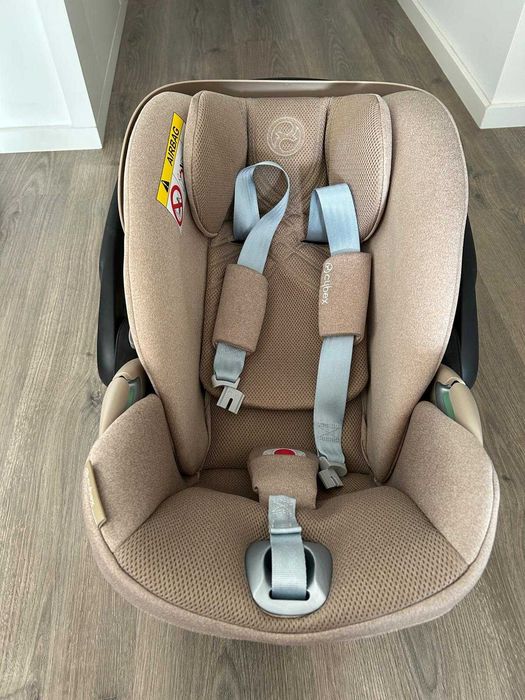 Cybex cloud t i-size + adaptadores carrinho + isofix cloud t