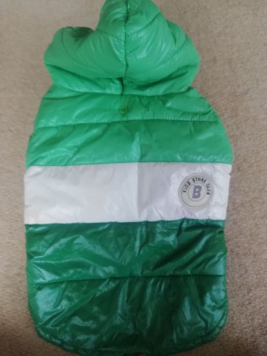 Nowe ubranko, kurteczka dla psa.