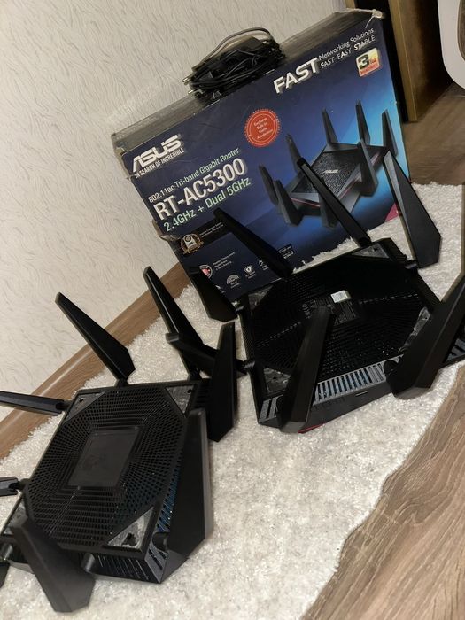 Продам два роутери asus rog ac 5300