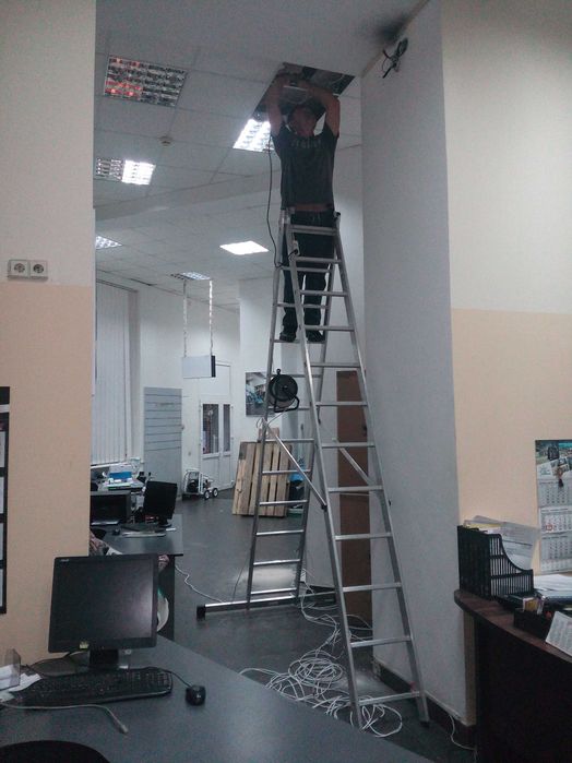 УСТАНОВКА КАМЕР ЛУЦЬК Відеоспостереження Монтаж видеонаблюдение