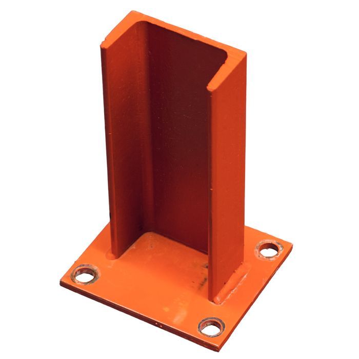 Uchwyt typu C do odbojnic drewnianych MECALUX wysokość 22 cm