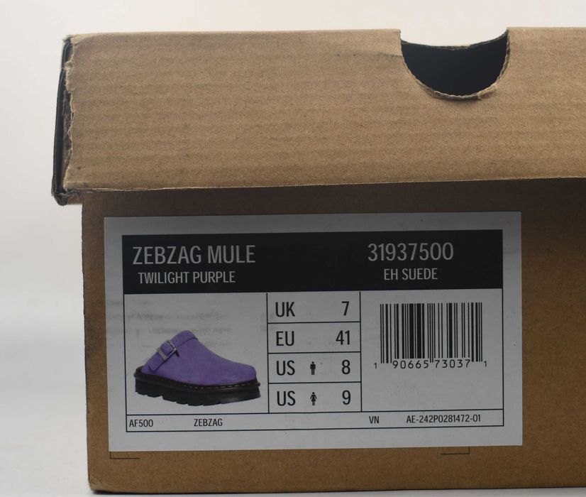 Klapki Dr. Martens ZebZag Mule roz. 41