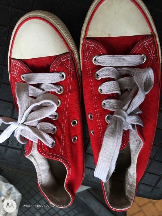 Buty Trampki młodzieżowe czerwone roz.36 STAR Stan Bardzo Dobry