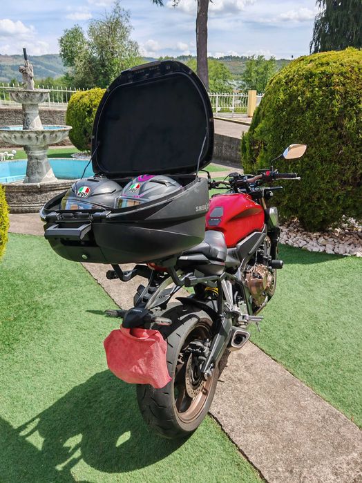 Suportes SHAD Honda CB650R (top case ou malas laterais)