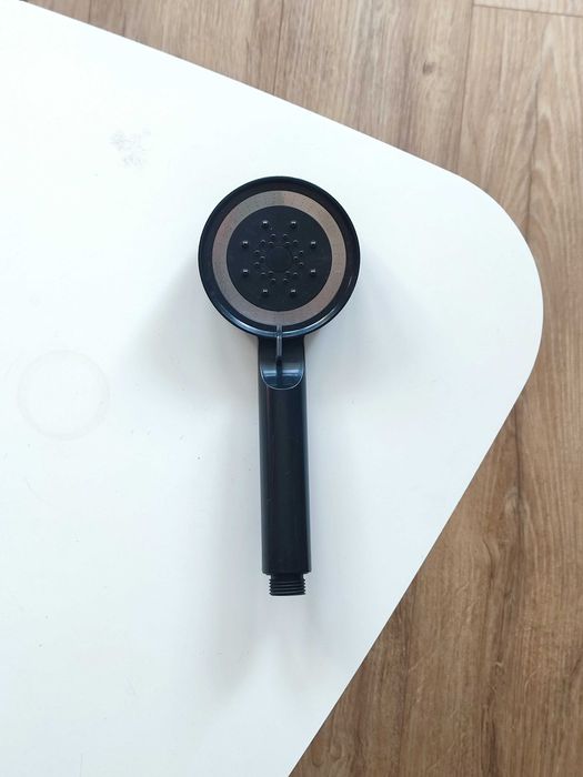 Nowa Słuchawka prysznicowa czarna 5 trybów