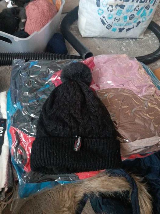 Czapka czarna Lee Cooper