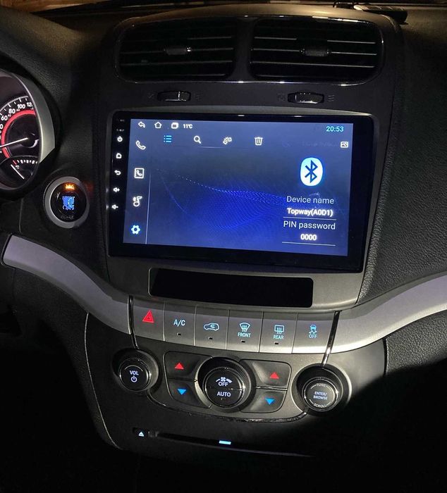 (NOVO) Rádio 2DIN 9" • Fiat FREEMONT • (2011 a 2020) • Android 4+64GB