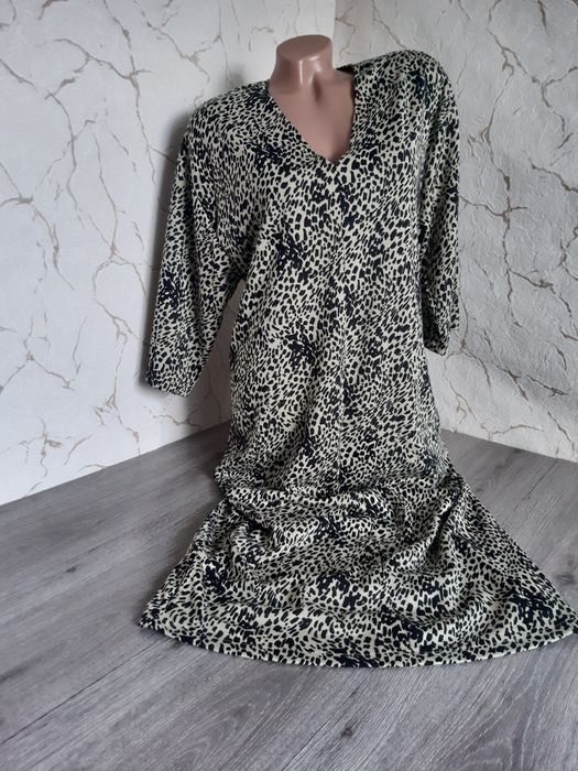 Сукня міді трикотаж 46 р.