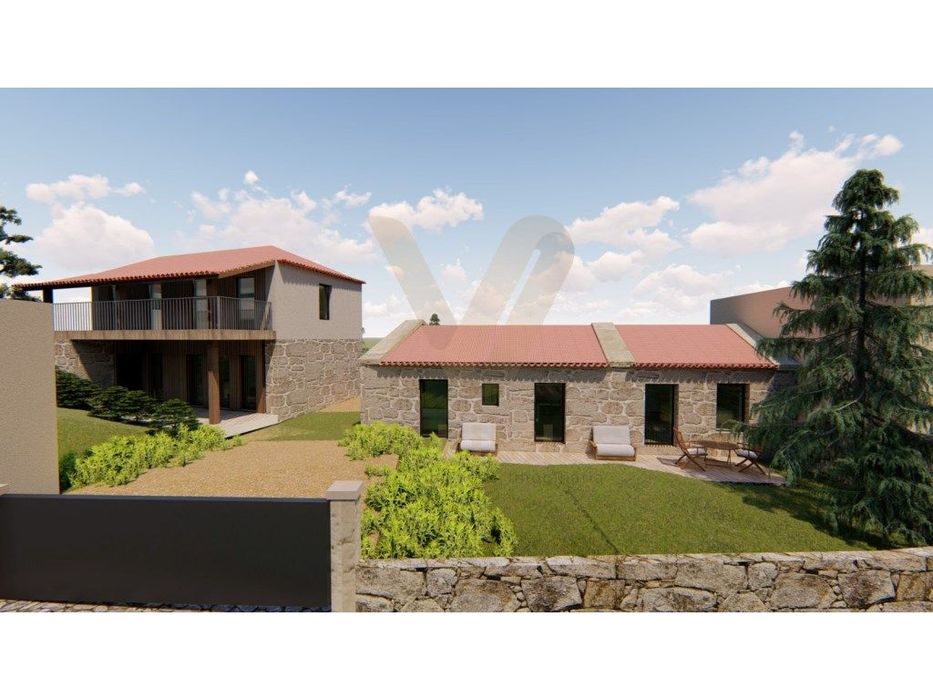 Propriedade com Três Casas e Terreno | Beiral do Lima - Ponte de Lima