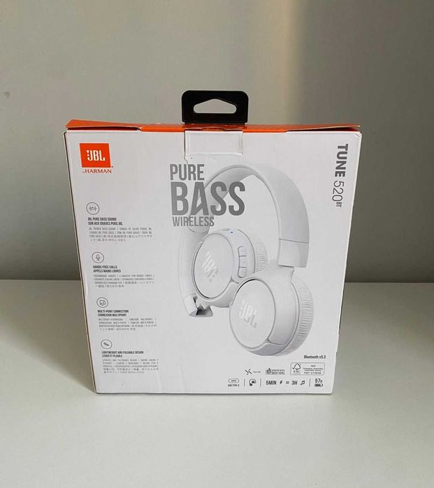 Headphones Tune520bt Wireless Novos