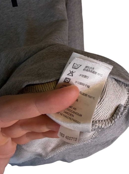 Bluza damska Gant szara z dużym logiem XS