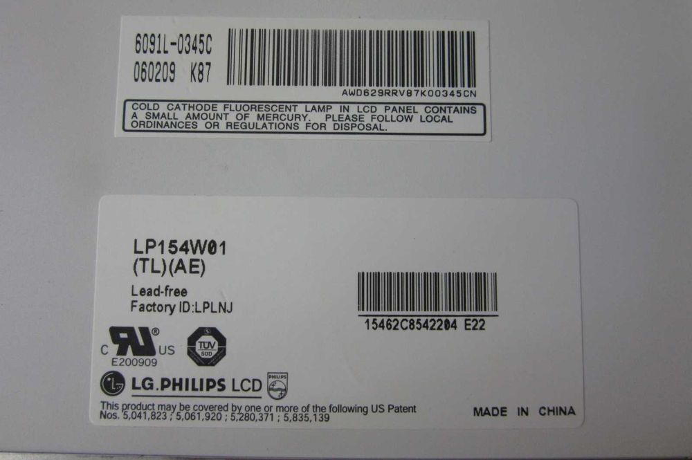 Матрица LG.PHILIPS LCD LP154W01 от ноутбука HP Pavilion dv5000