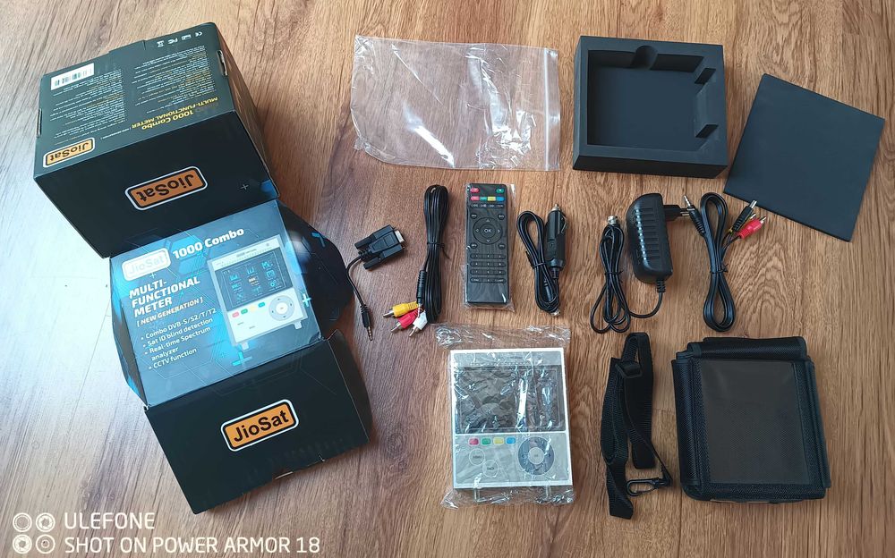 Miernik JioSAt 1000 Combo DVB-S/S2/T/T2