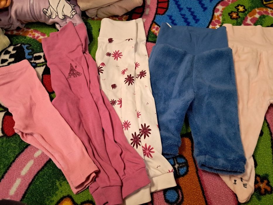 Ubrania, body, spodnie, bluzy 50-86