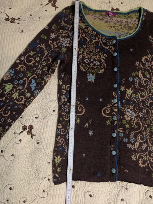 Sweter kardigan IVKO 40 wełna merino