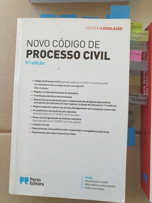 Livros direito  - colecção legislação