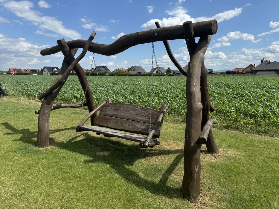 Hustawka z drewna litego