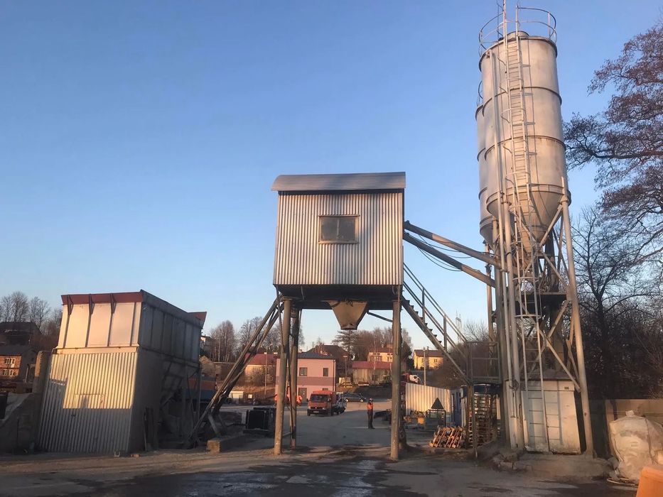 Węzeł betoniarski polskiej produkcji 0,5 m3