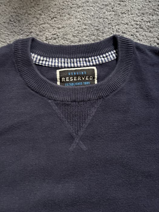 Granatowy meski sweter Reserved M