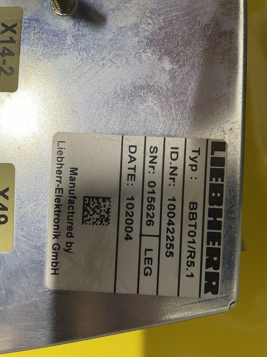 Liebherr r934 panele sterujące elektronika do koparki liebherr r934
