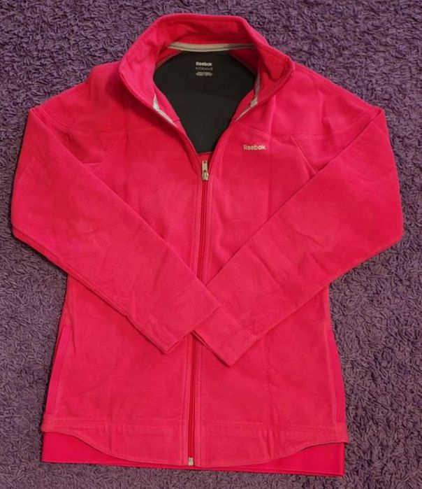 Bluza polarowa Reebok rozm. S Różowa Magenta