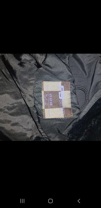 Krótka czarna kurtka, sztuczne futerko rozmiar 34/XS   FB Sister