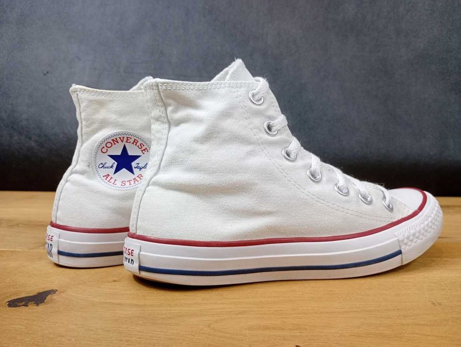 Damskie trampki, Converse, białe, All Star, klasyczne, rozmiar 37