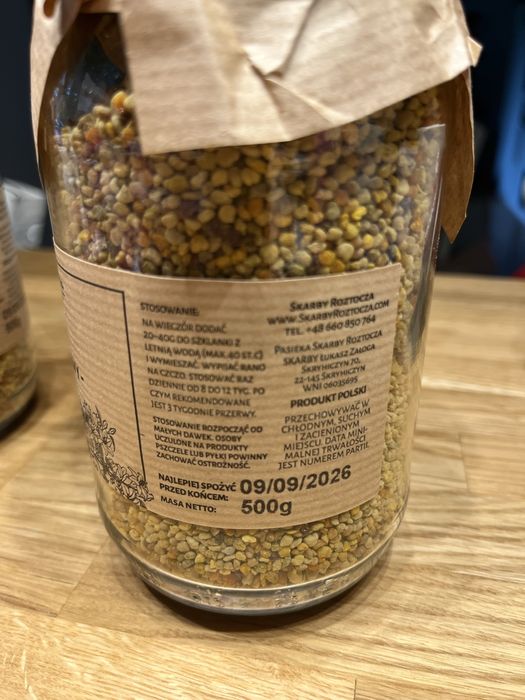 Pyłek kwiatowy Skarby Roztocza 500g