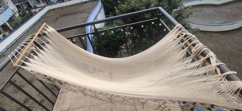 Piękny Hamak w stylu rustykalnym