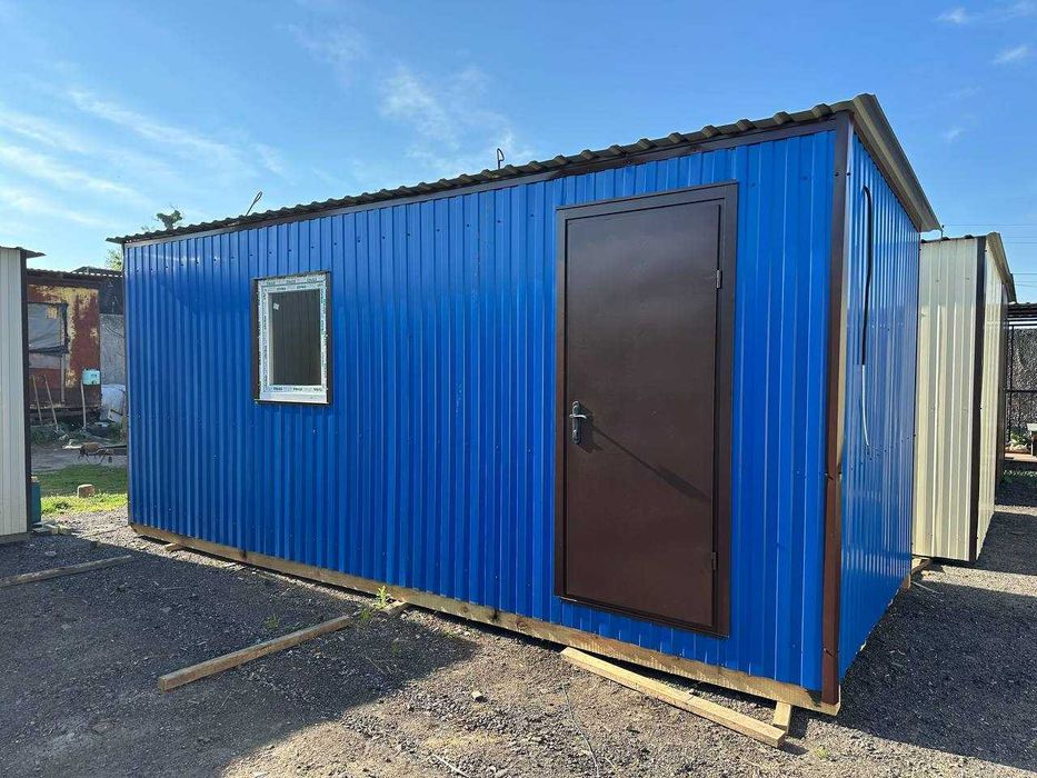 Мобульний будинок, битовка, будівельний вагончик, бытовка, побутівка