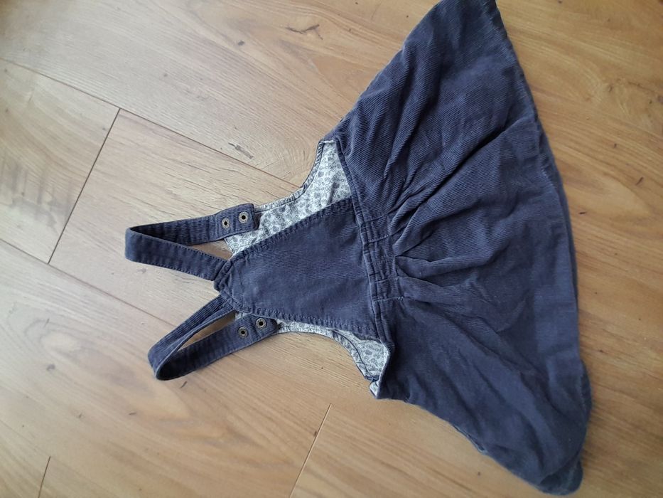 Sukienka sztruksowa 86 ZARA
