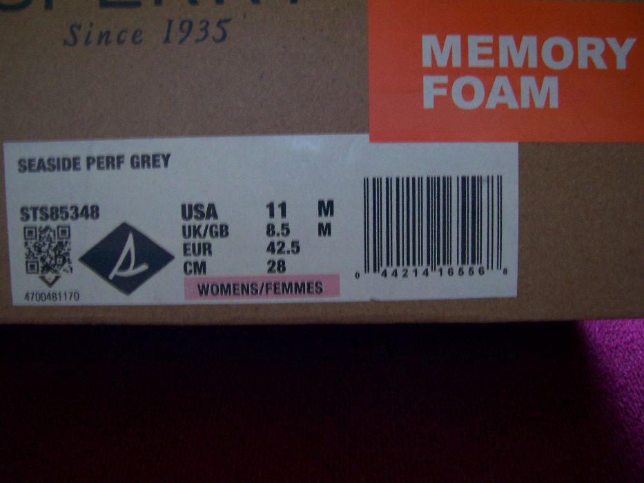 Слипоны Sperry (США) (топсайдеры, мокасины, лоферы) унисекс