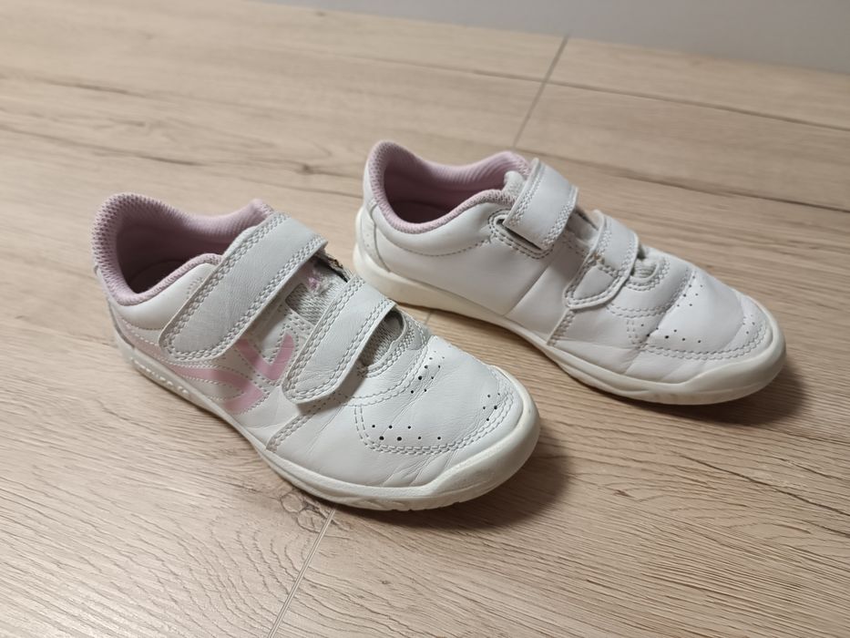 Buty sportowe tenisówki dla dziewczynki Artengo TS 100 rozm. 31