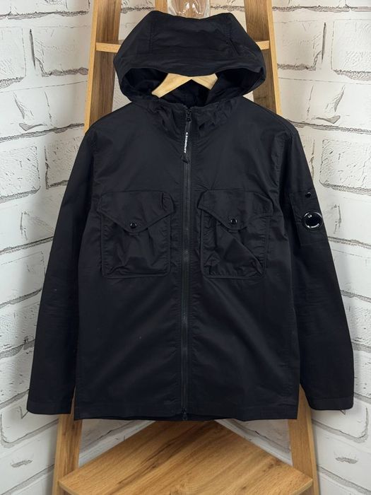 Куртка з капюшоном C.P. Company Google Jacket чорна L/XL