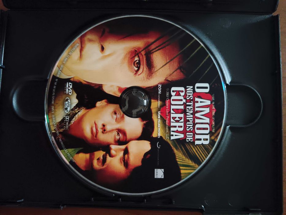 filme dvd original - o amor em tempos de colera
