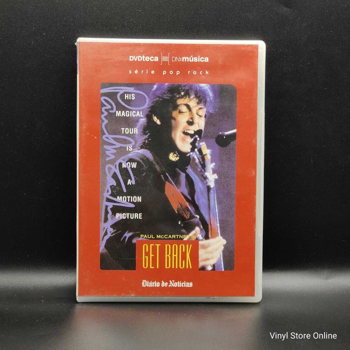 DVD Música - Paul McCartney - Paul McCartney’s Get Back - Ref.MCLE