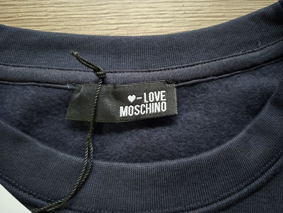 Bluza Dresowa Tunika Damska Love Moschino L