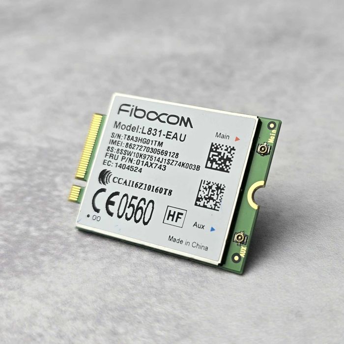 4G LTE модем Fibocom L831-EAU для Lenovo