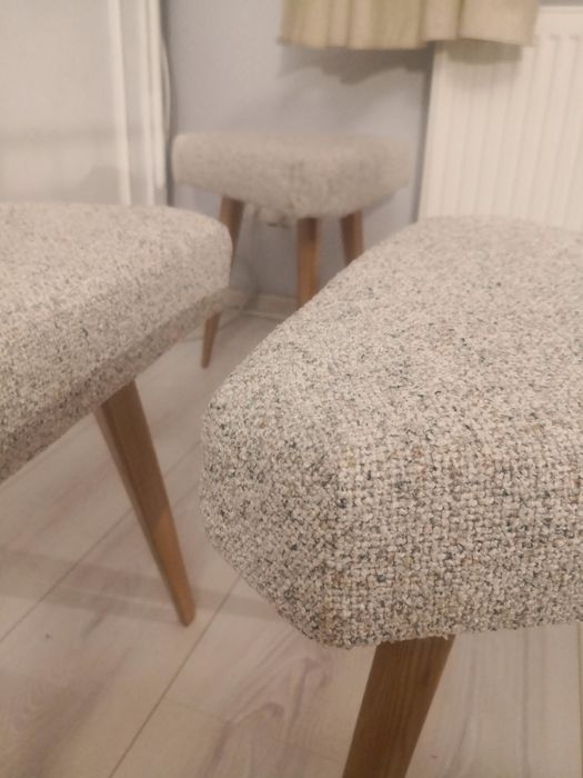 Taboret PRL trójnóg loft design