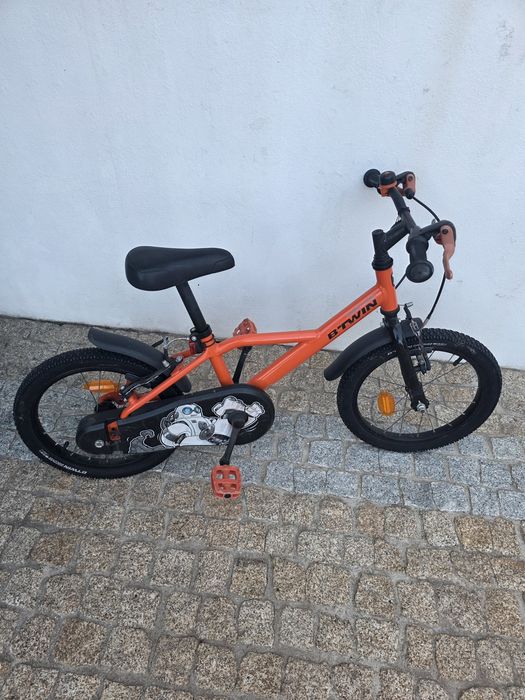 Bicicleta Criança B'Twin 500 Robot Roda 16 (Decathlon) – Muito Estimada